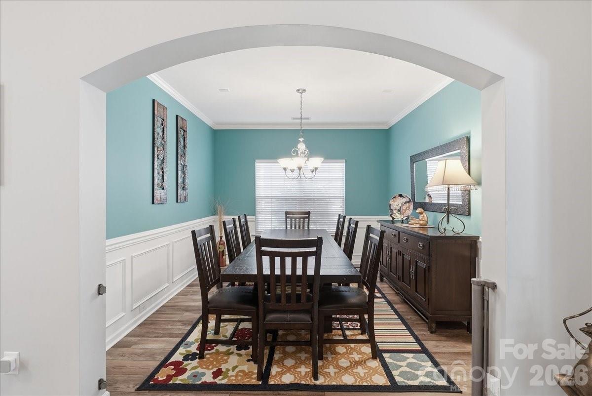 Formal Dining Room - 3829 Franklin Meadows Drive, Matthews