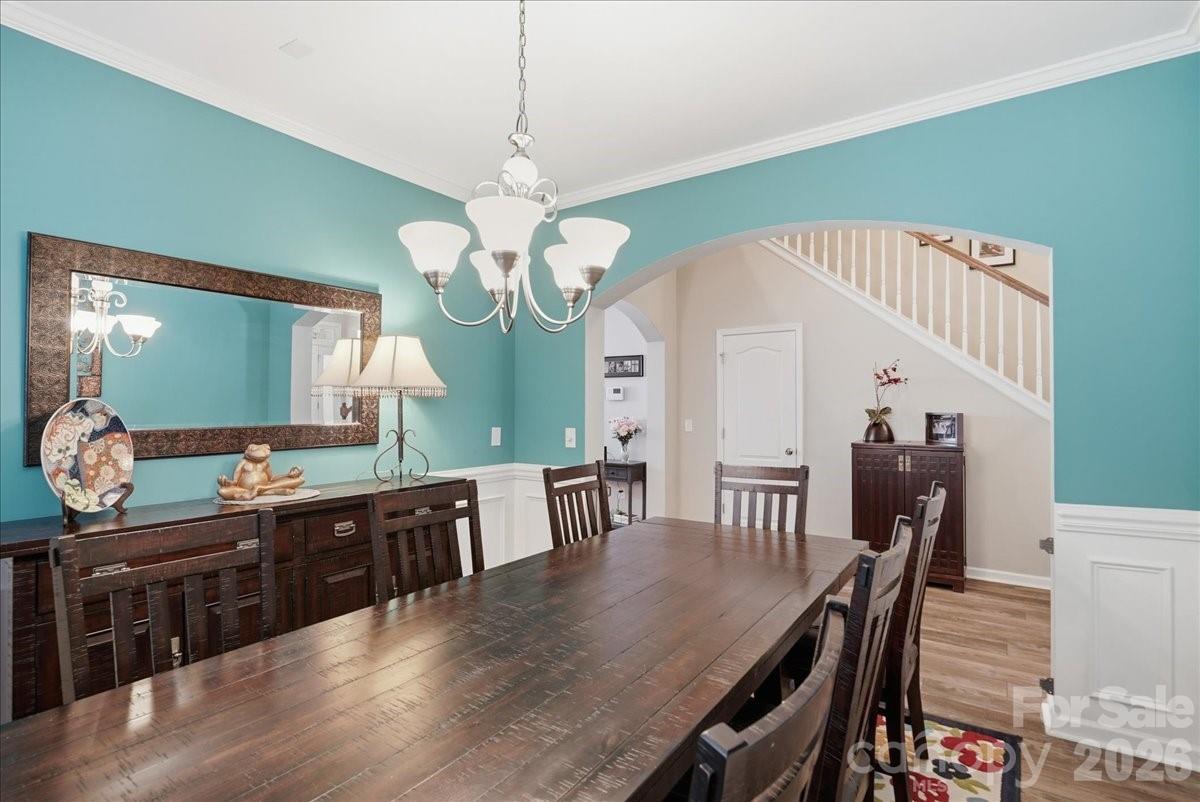 Formal Dining Room - 3829 Franklin Meadows Drive, Matthews