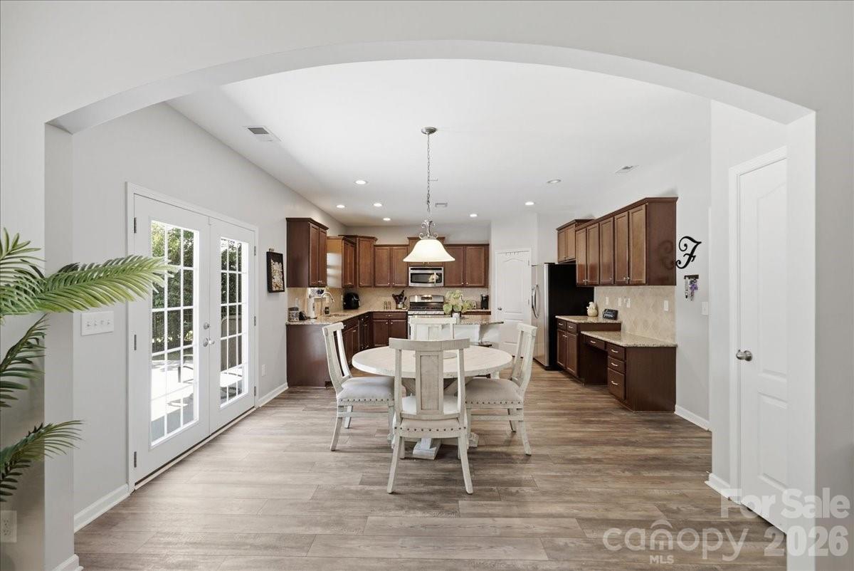Breakfast Area - 3829 Franklin Meadows Drive, Matthews