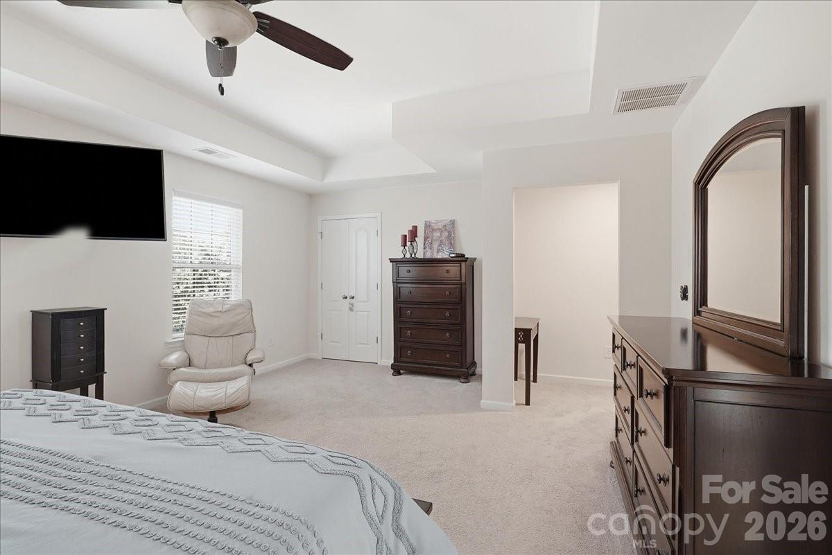Primary Bedroom - 3829 Franklin Meadows Drive, Matthews
