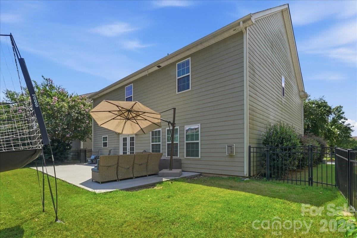 Back of Home - 3829 Franklin Meadows Drive, Matthews
