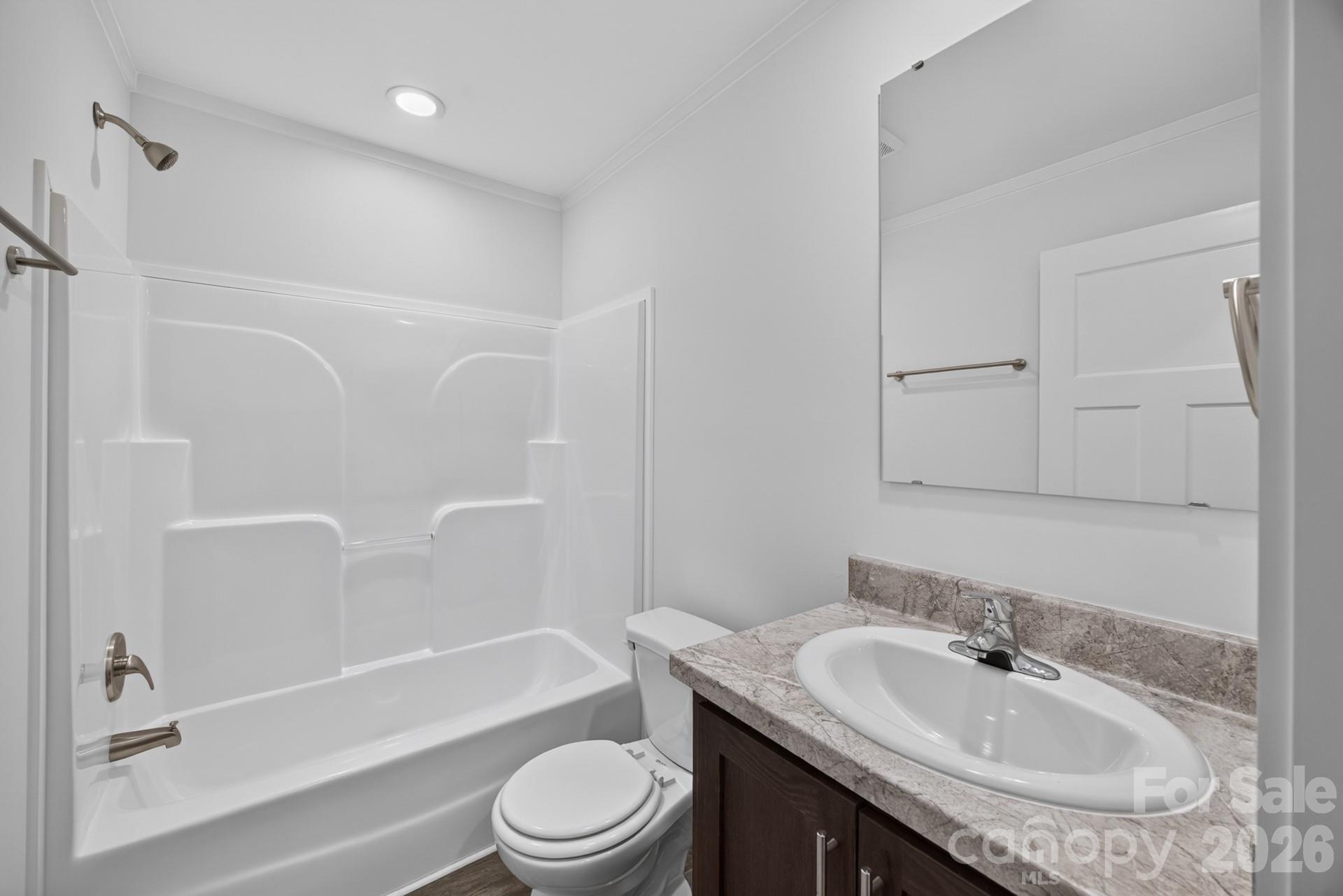 Hall Bath - 1303 Elrado Street, Burlington