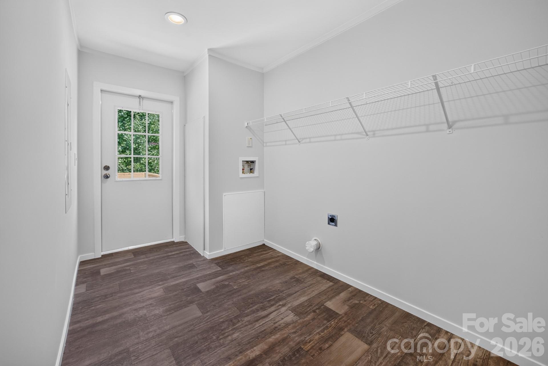 Utility/Laundry - out to side deck - 1303 Elrado Street, Burlington