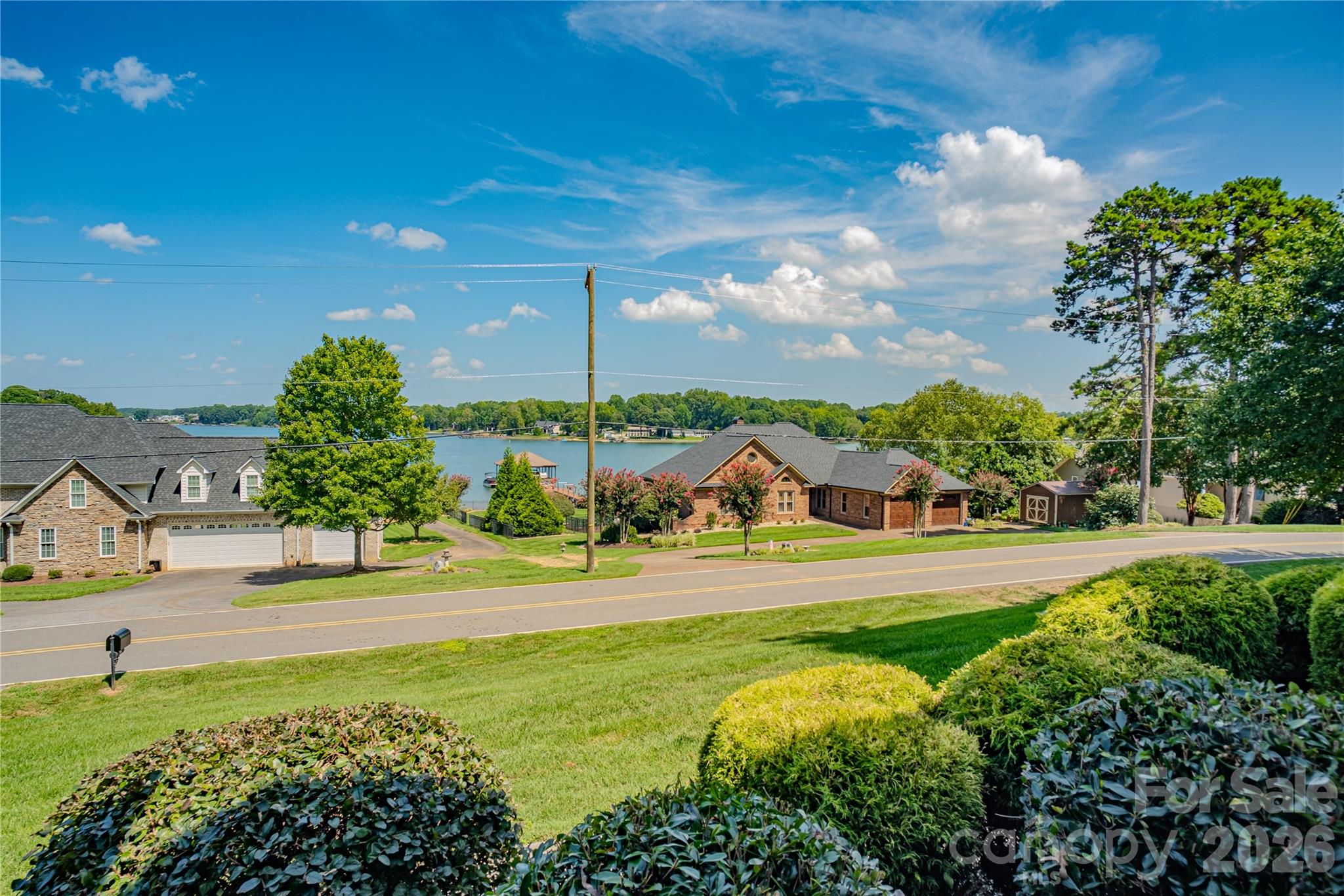 View from front porch - 188 Wilson Lake Road, Mooresville