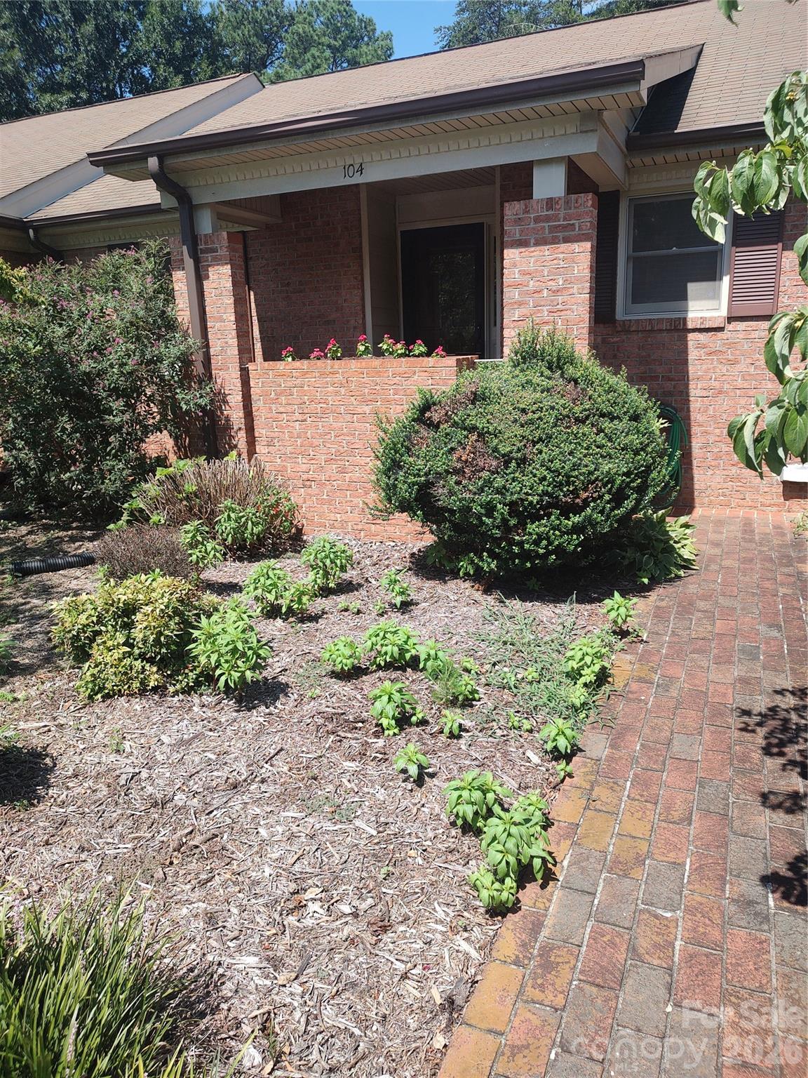 Front of flowers - 104 Swaim Court, Salisbury