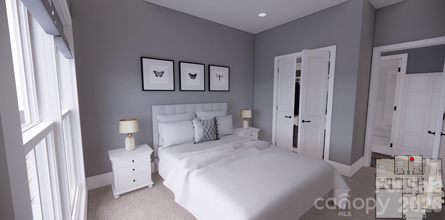 Secondary Bedroom-Rendering courtesy of Royal Oaks Design. - 166 Williams Meadow Loop, Hendersonville