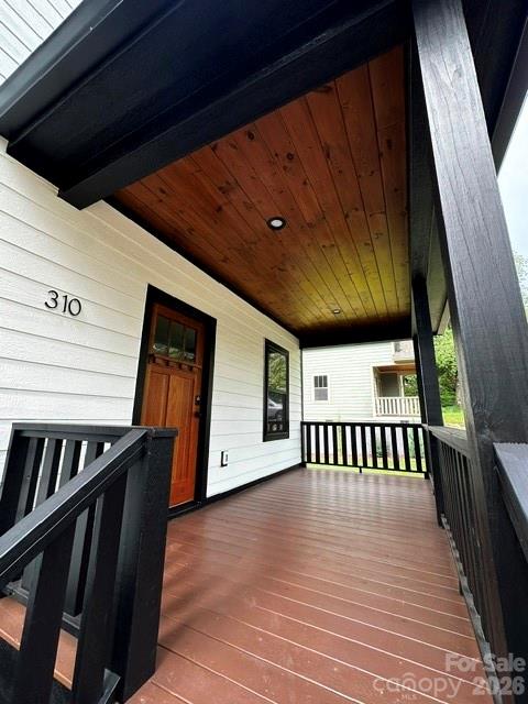 Front Porch - 310 Ninth Street, Black Mountain