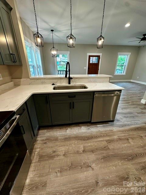 Kitchen - 310 Ninth Street, Black Mountain