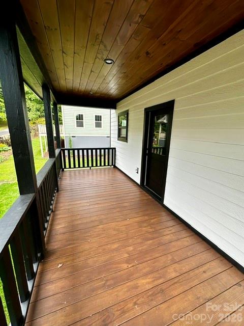 Back Porch - 310 Ninth Street, Black Mountain