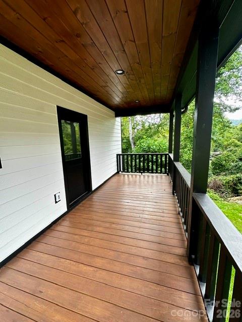 Back Porch - 310 Ninth Street, Black Mountain