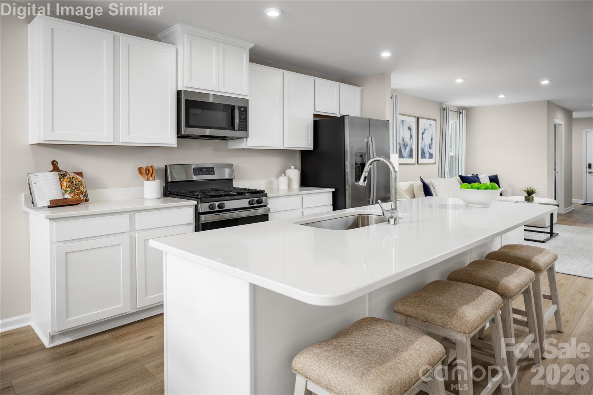 Don't Miss a Beat With this Open Floor plan - It Offers Seamless Flow and Modern Comfort Throughout the Space. - 1843 Millstream Drive, China Grove