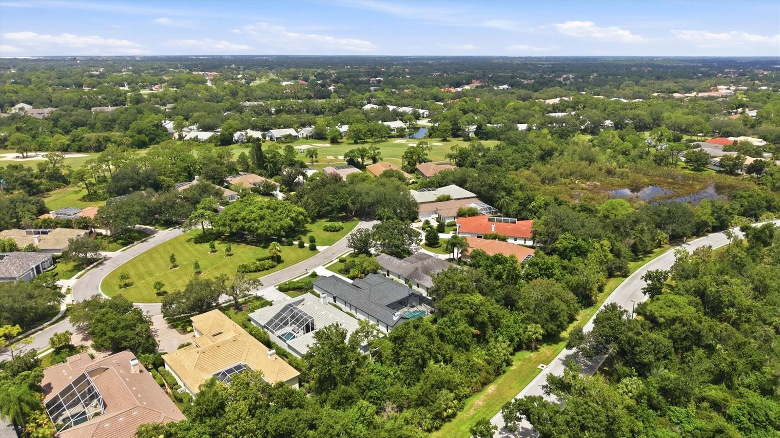 Aerial View - 7825 WILTON CRESCENT CIR, BRADENTON