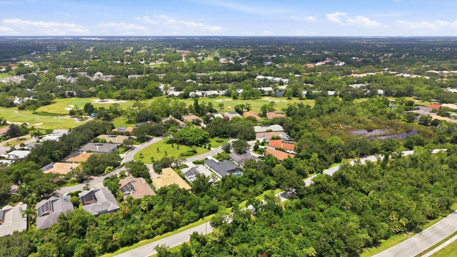 Aerial View - 7825 WILTON CRESCENT CIR, BRADENTON