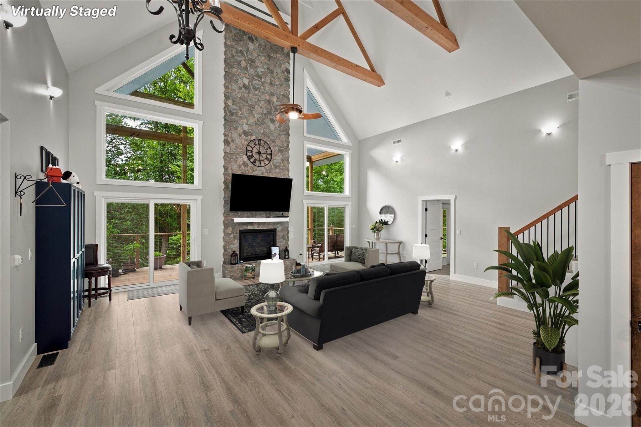 Living room - 2371 W Paradise Harbor Drive, Connelly Springs
