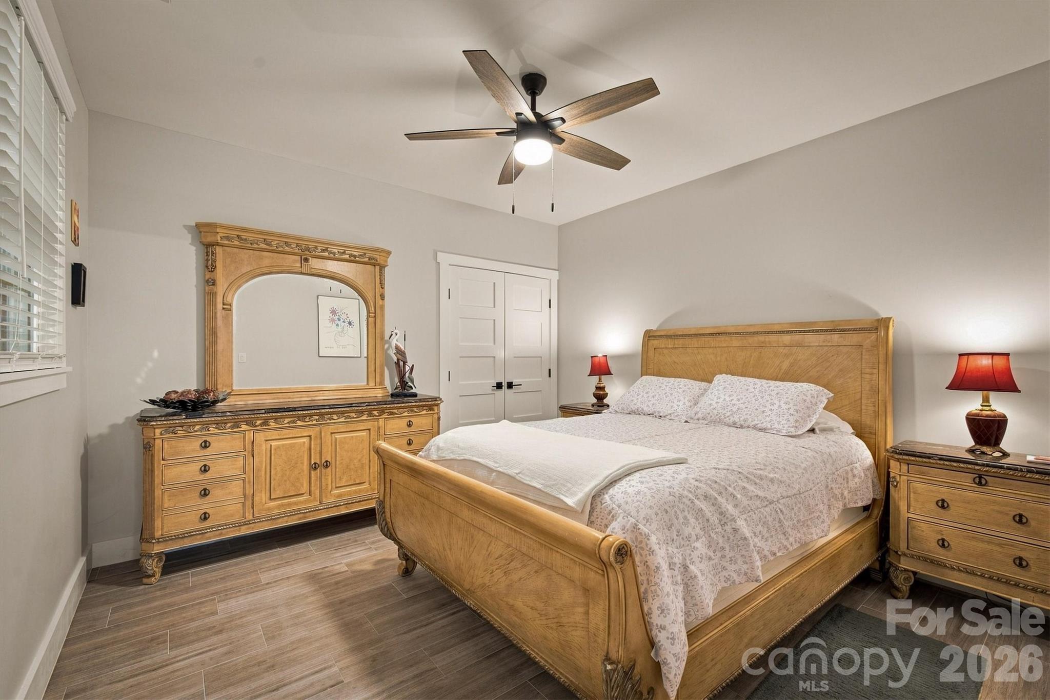 Bedroom in basement - 2371 W Paradise Harbor Drive, Connelly Springs