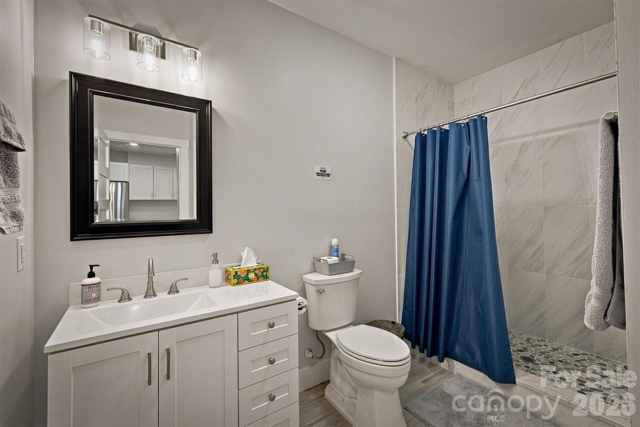 Bathroom in basement - 2371 W Paradise Harbor Drive, Connelly Springs