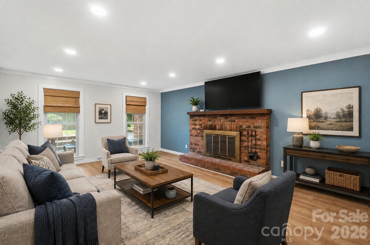 Virtually staged - 4020 Glen Haven Drive SW, Concord