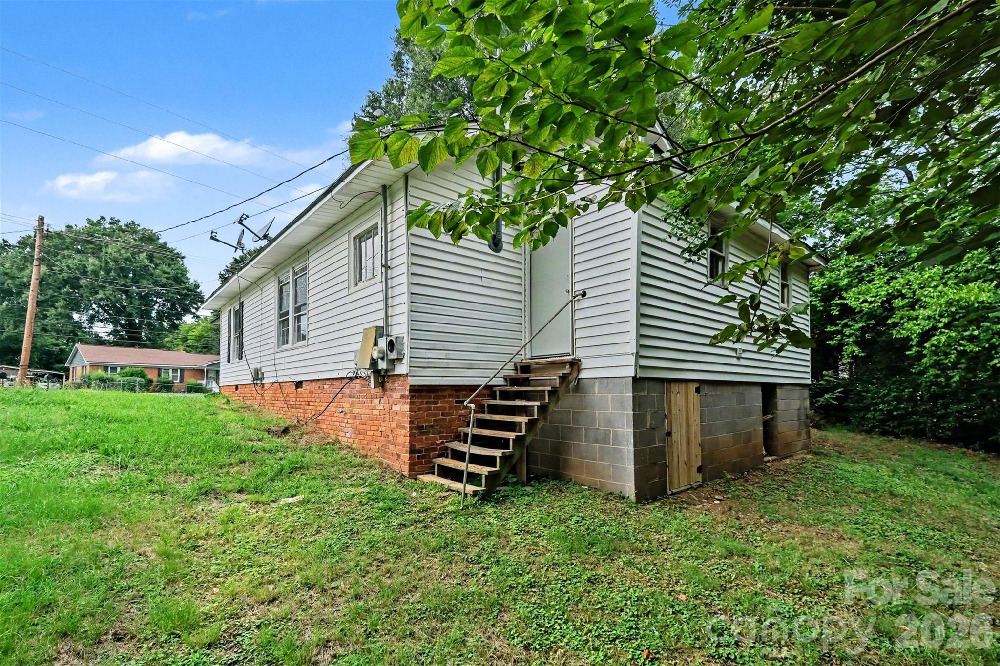 Backyard access - 3860 Rock Hill Church Road, Concord