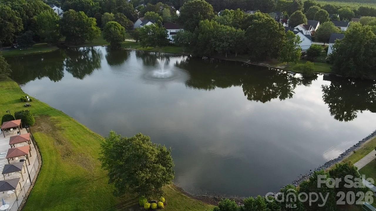 Scenic neighborhood pond with walking trails close to home - 1034 Canopy Drive, Indian Trail