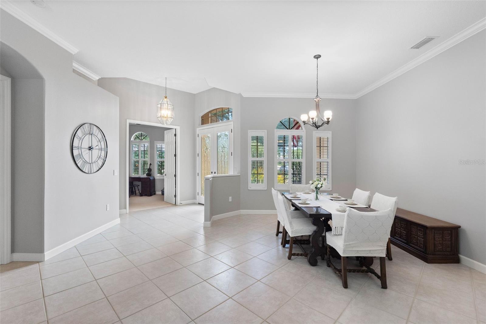 Dining and Office View - 6803 COYOTE RIDGE CT, BRADENTON