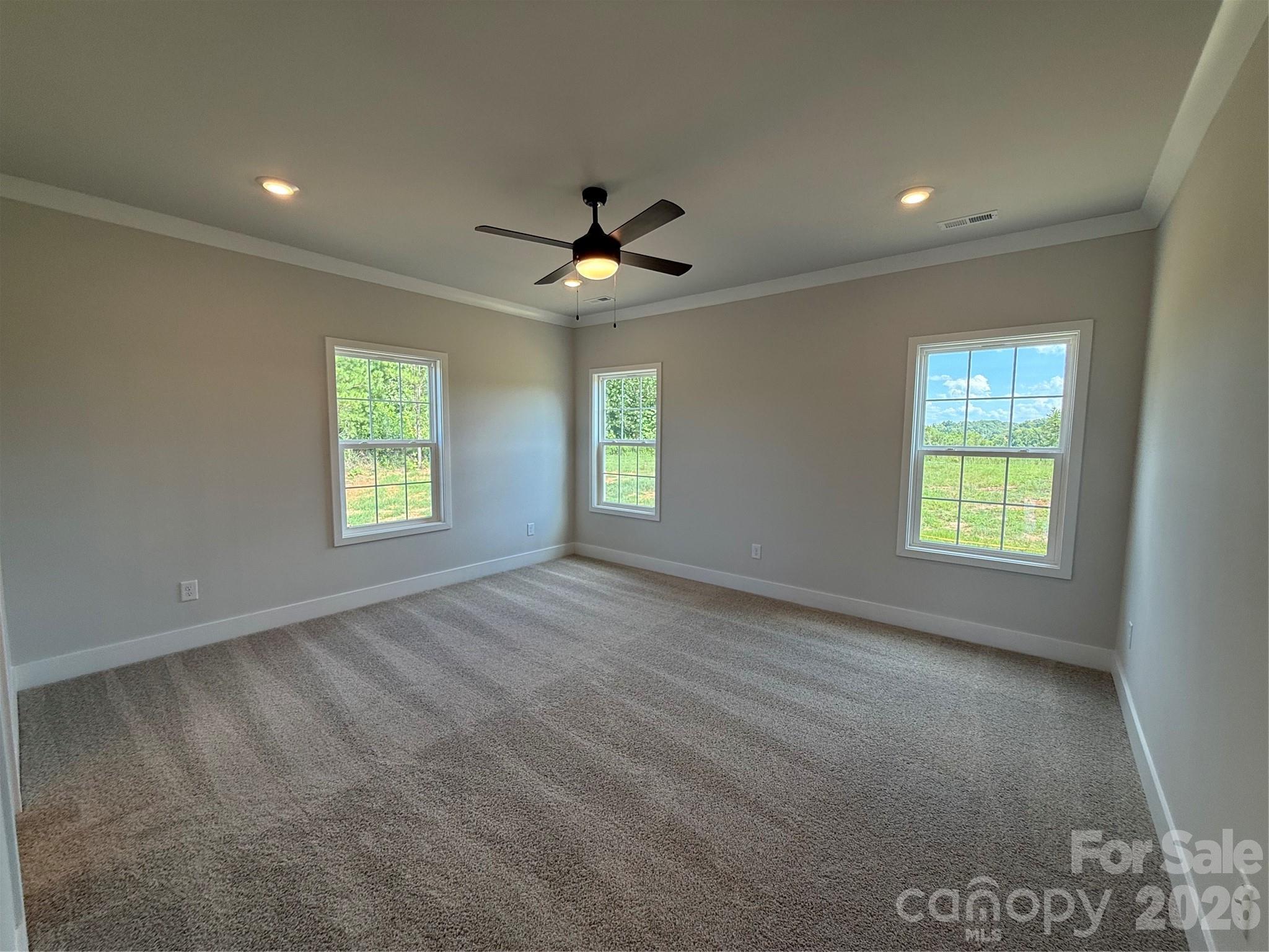 Primary Bedroom on main level - 158 Kerr Walk Drive, Statesville