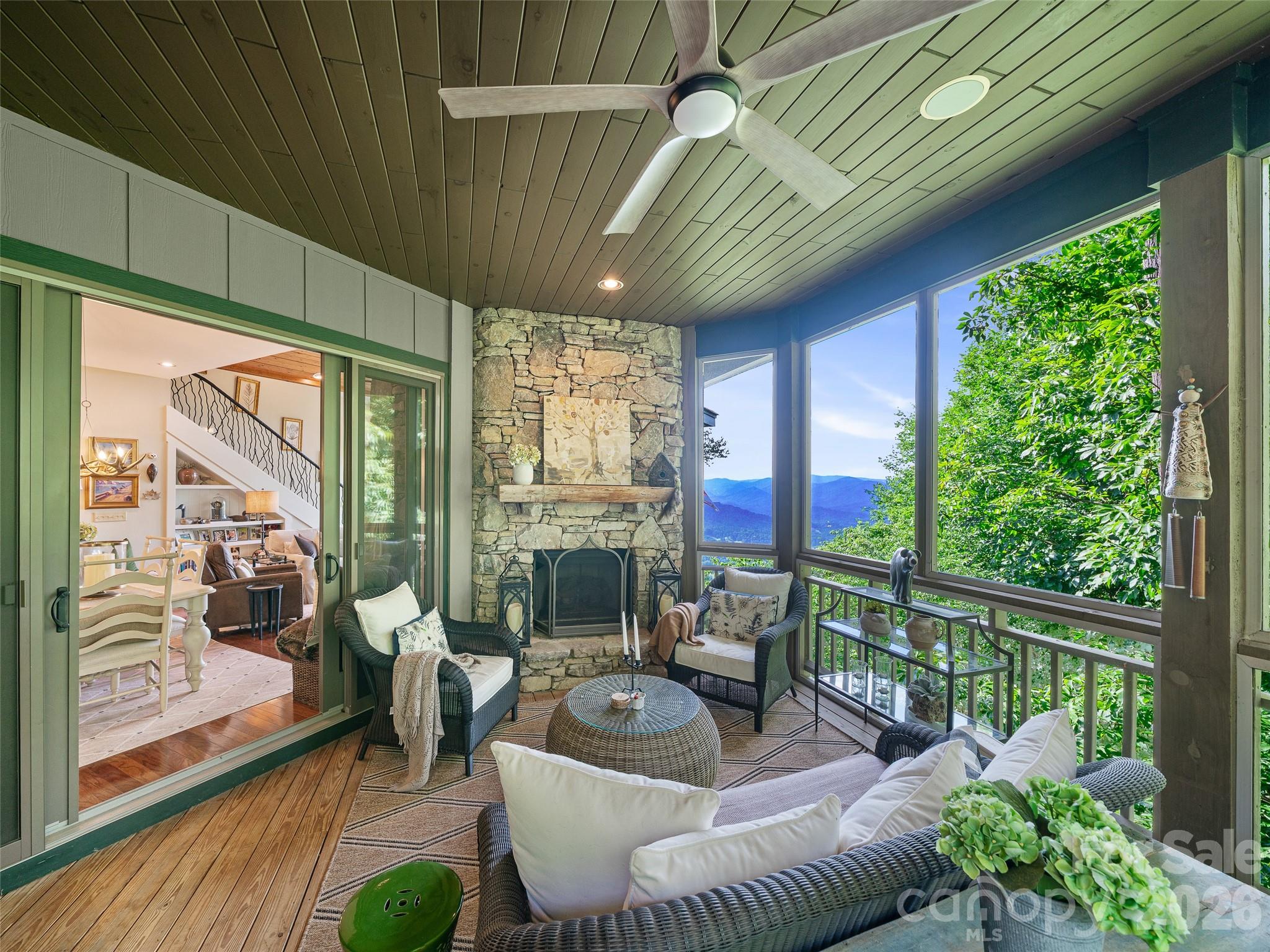 Soak in the views and enjoy sounds from the babbling brook! - 530 Andrew Banks Road, Burnsville