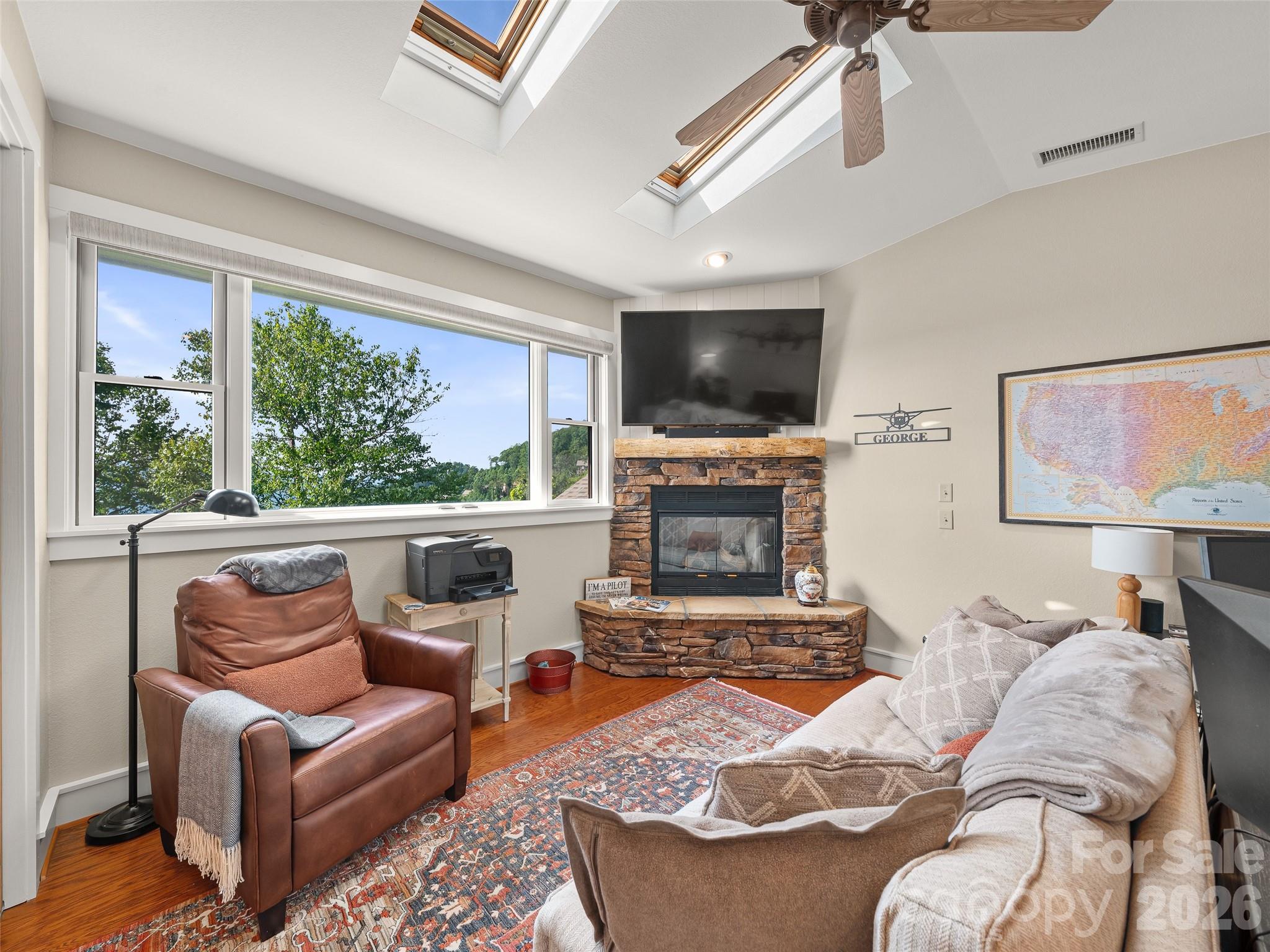 Large windows affordlots of natural light - 530 Andrew Banks Road, Burnsville