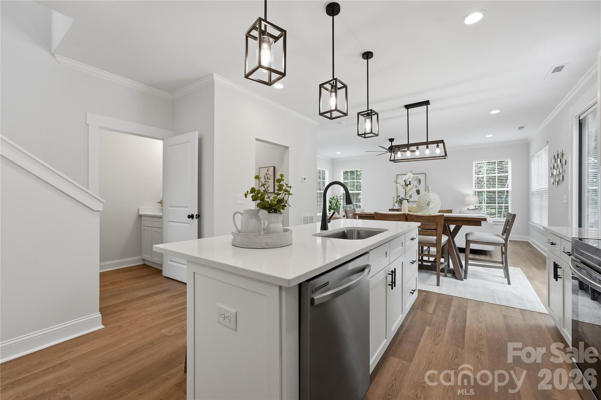 Half bath off kitchen - 14133 Woodhurst Lane, Mint Hill
