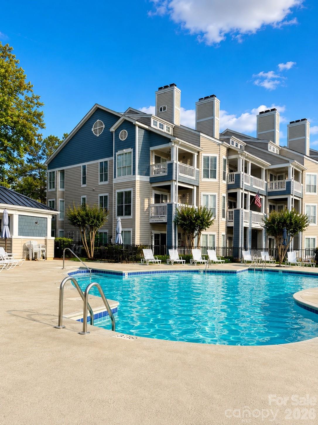 Community swimming pool offers a refreshing retreat. - 932 Southwest Drive, Davidson