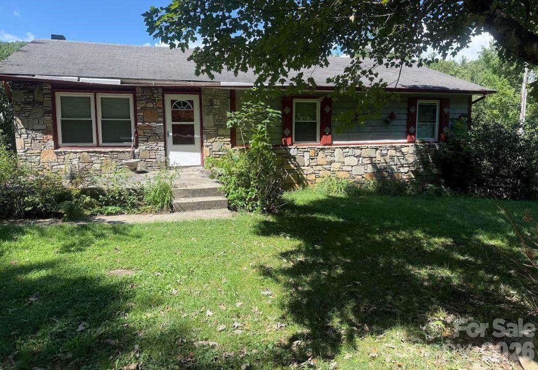 Front of the home - 107 Flat Creek Drive, Lake Toxaway