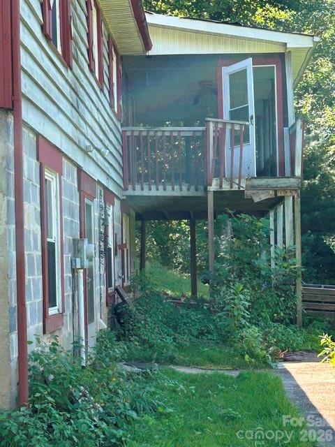 back of house - 107 Flat Creek Drive, Lake Toxaway