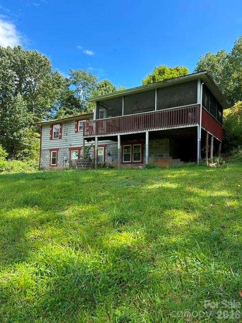 back of house - 107 Flat Creek Drive, Lake Toxaway