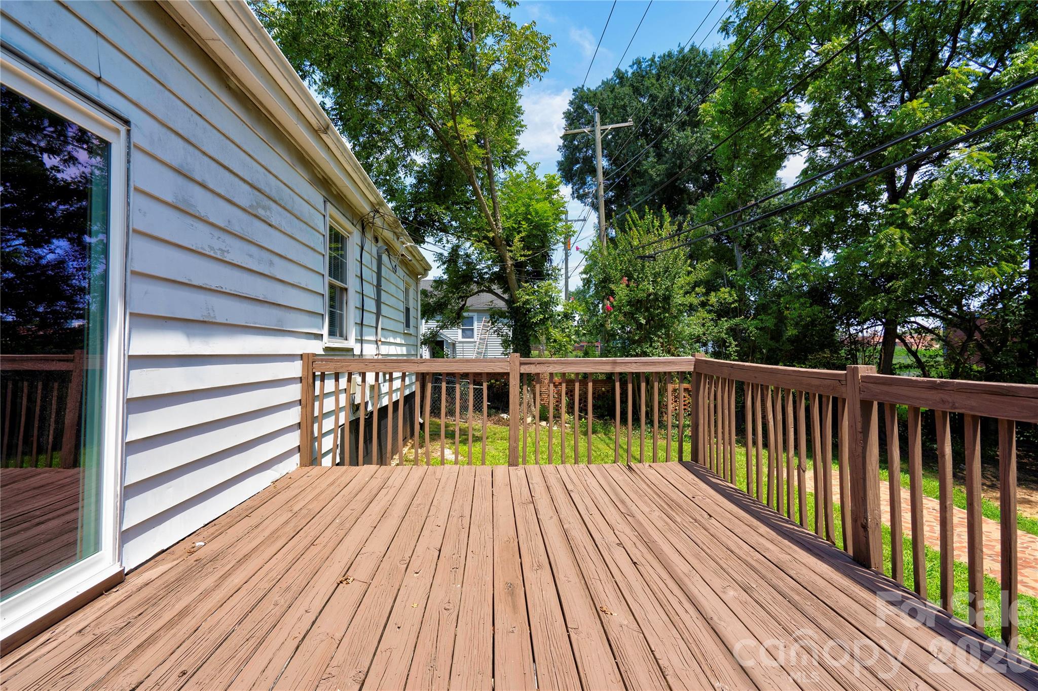Rear Deck - 605 Meadowbrook Road, Kings Mountain