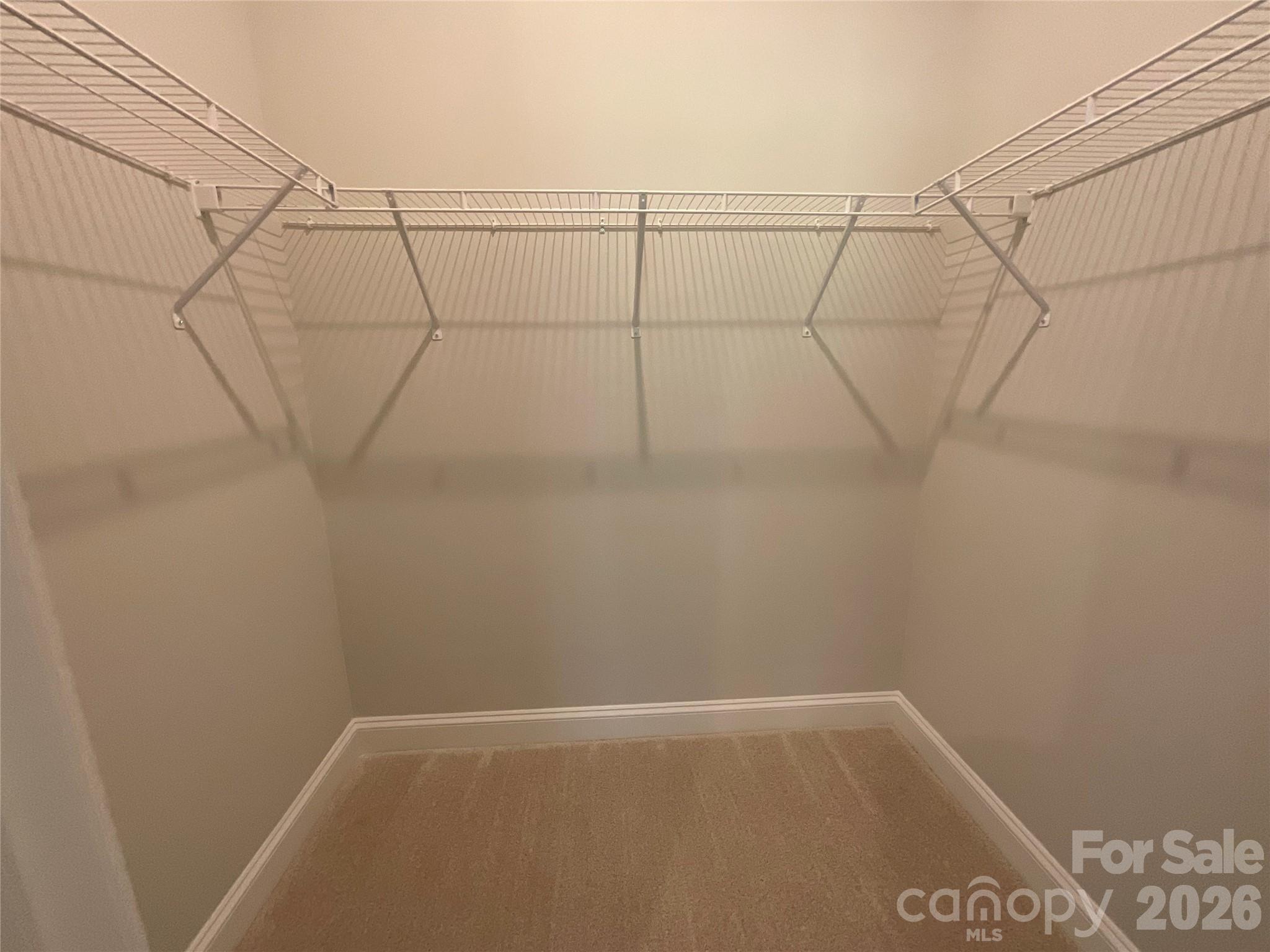 Walk in closet in basement bedroom - 1590 Autumn Lane, York