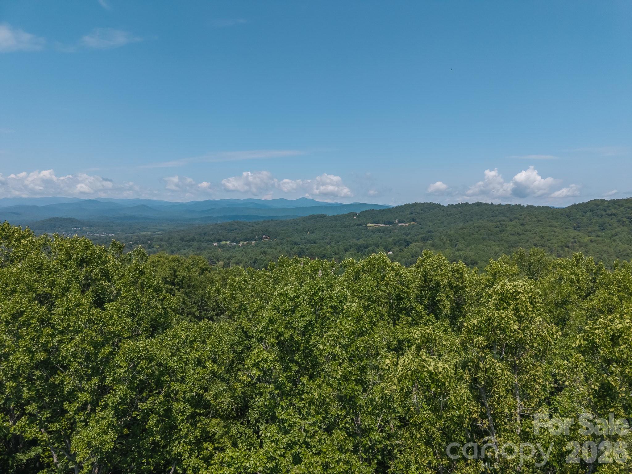 Drone photo of potential view on Parcel 2 - 0 Hebron Road, Hendersonville