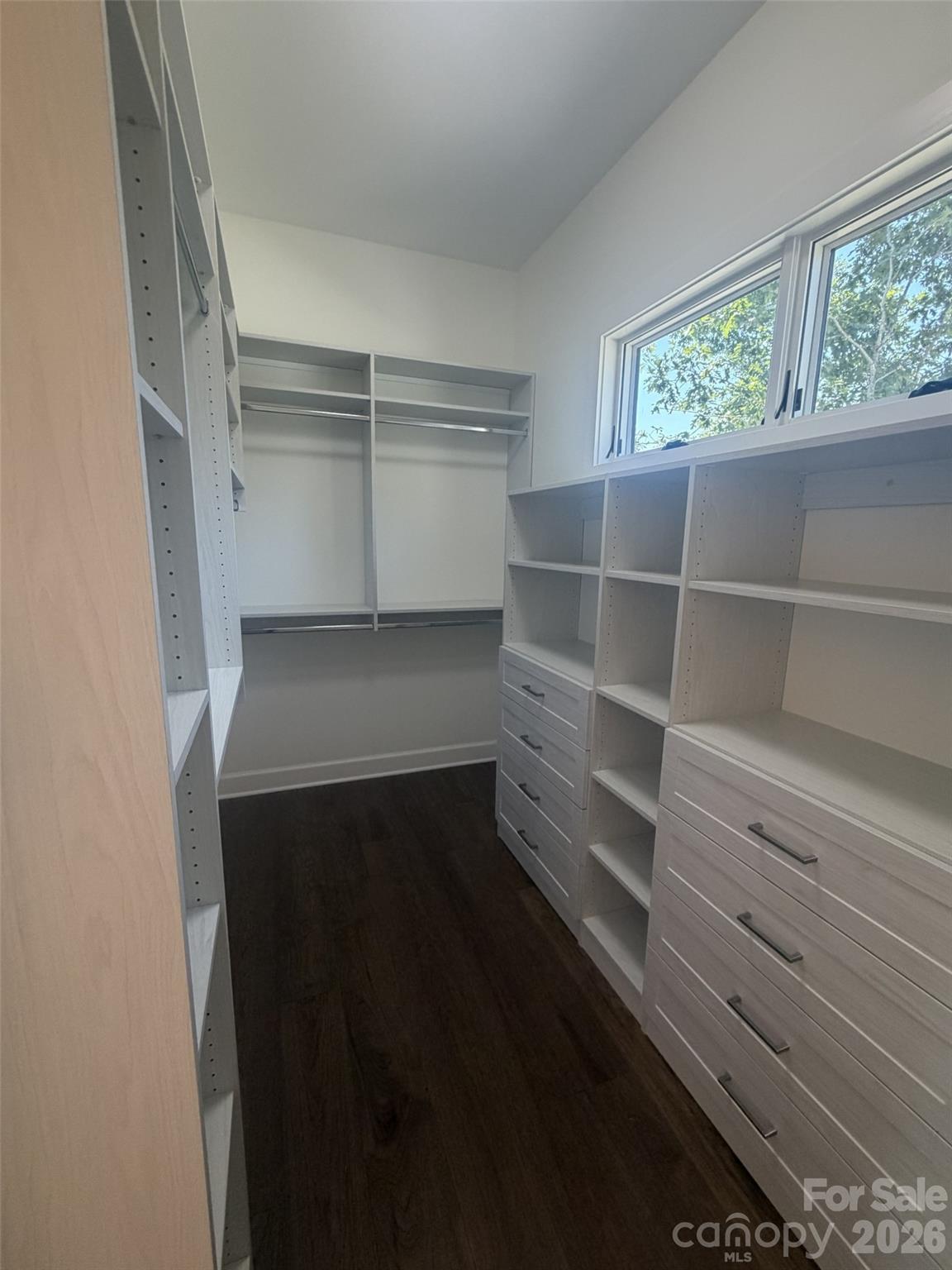Primary Bedroom Walk in Closet - 47 Versailles Lane, Asheville