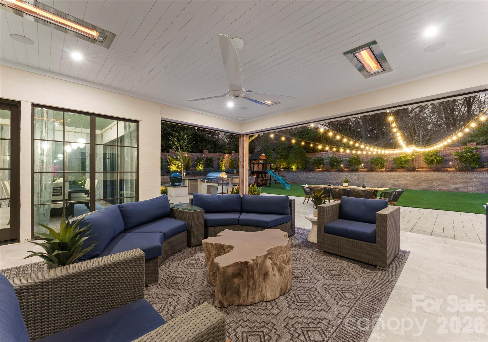 Covered patio - 2610 Sedley Road, Charlotte