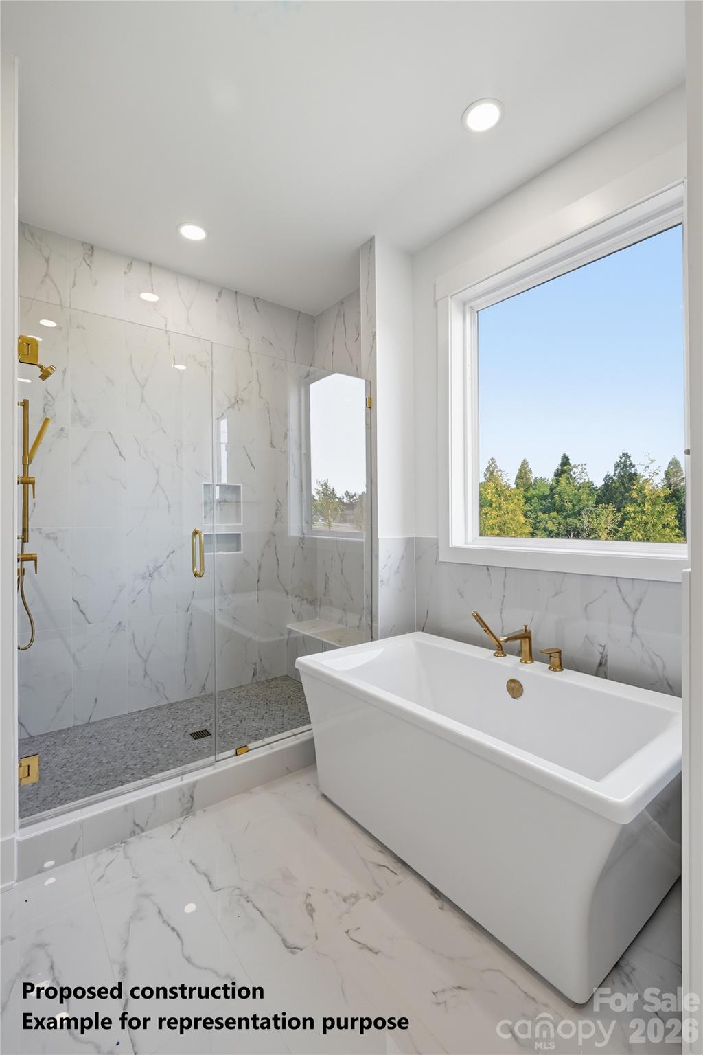 Proposed construction Example for representation purpose - 1028 Courtney Lane, Waxhaw