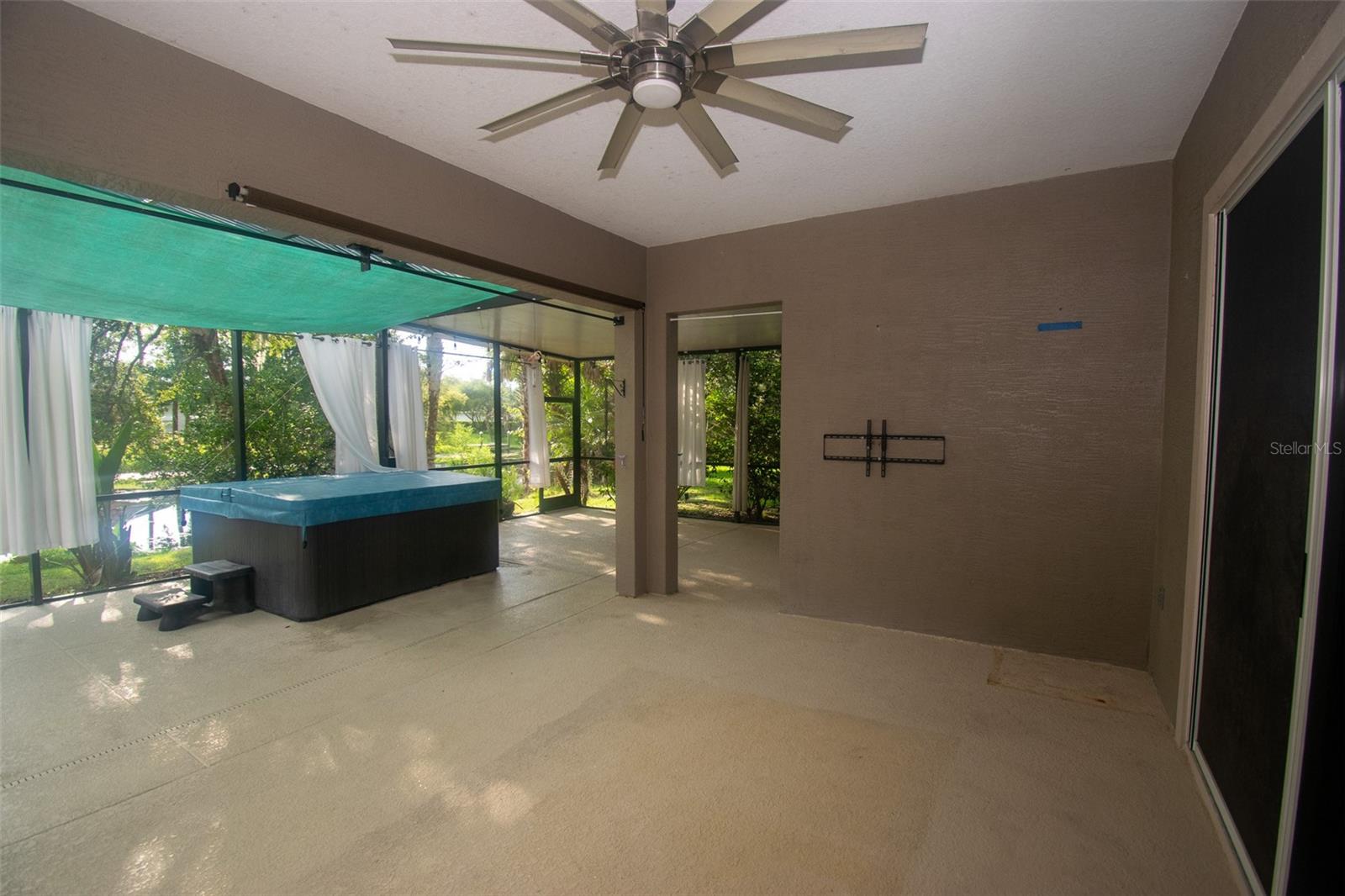 Your outside entertainment area. - 225 BIRCHWOOD DR, PALM COAST