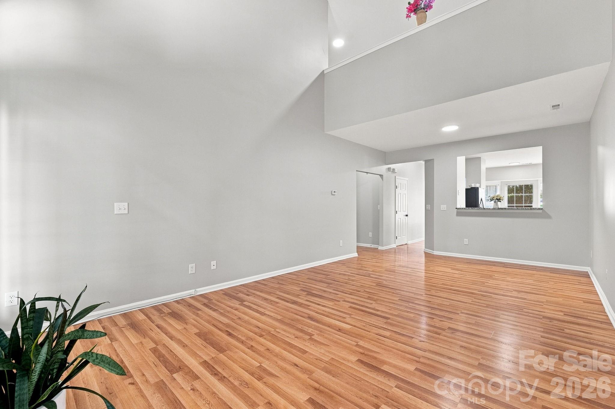 Open two-story great room. - 121 Kase Court, Mooresville