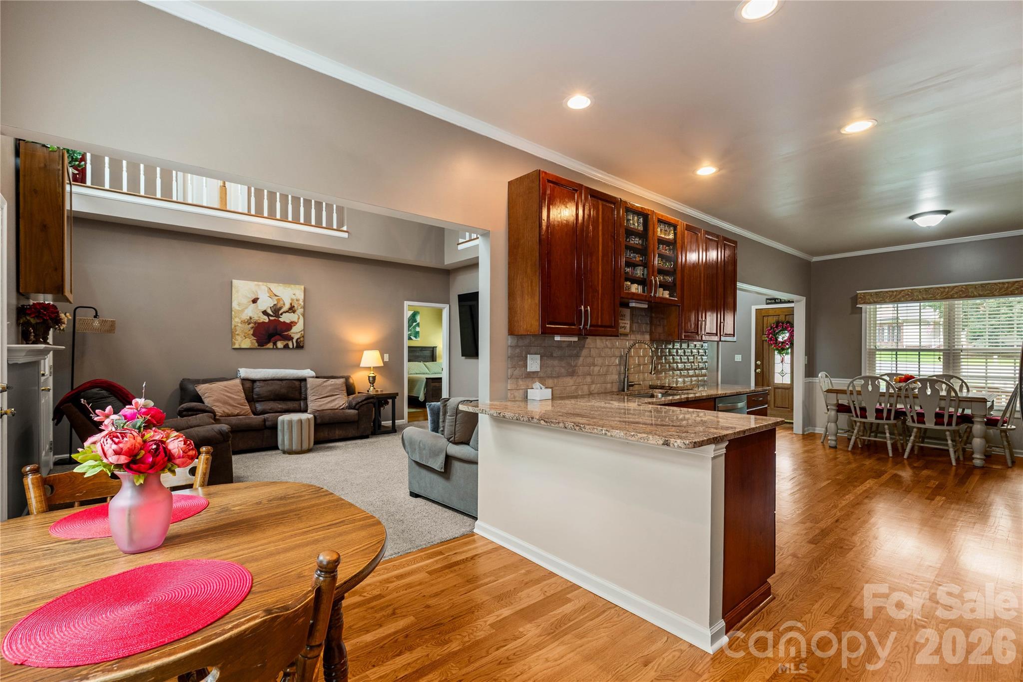 Living Room & Kitchen Views - 901 Clover Park Drive, Clover