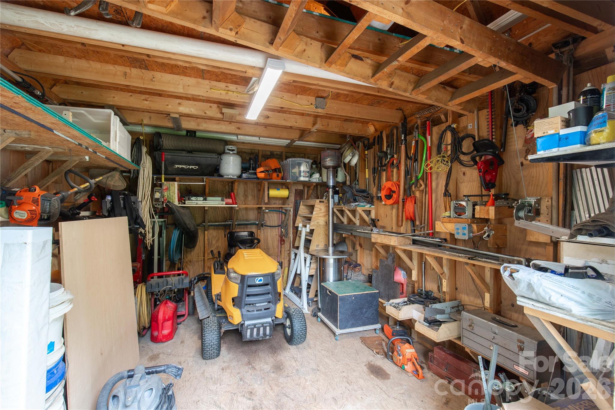 14'x12' Tool Shed w/electricity - 901 Clover Park Drive, Clover