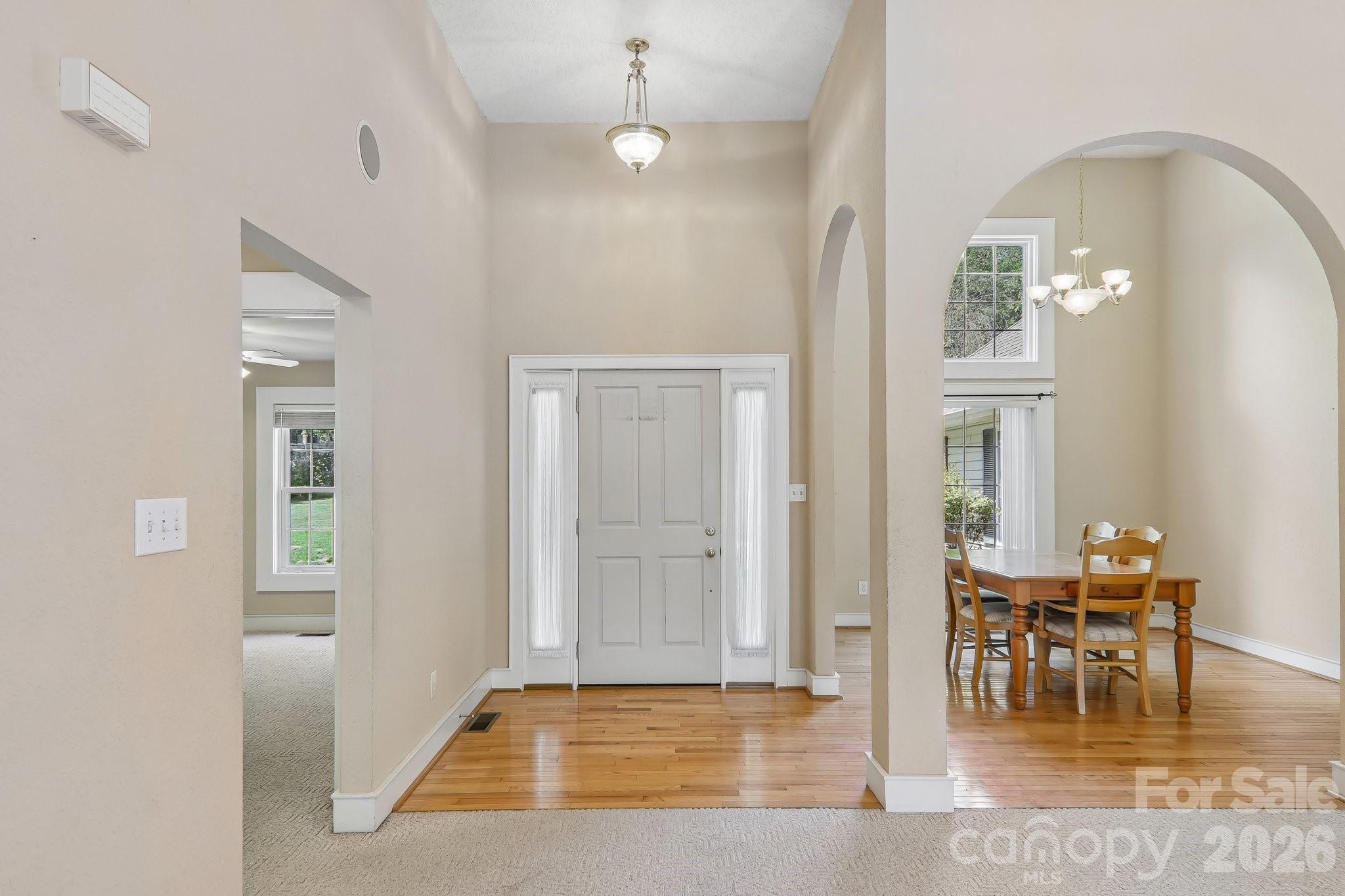 Foyer & Dining Room - 1414 Kanuga Road, Hendersonville