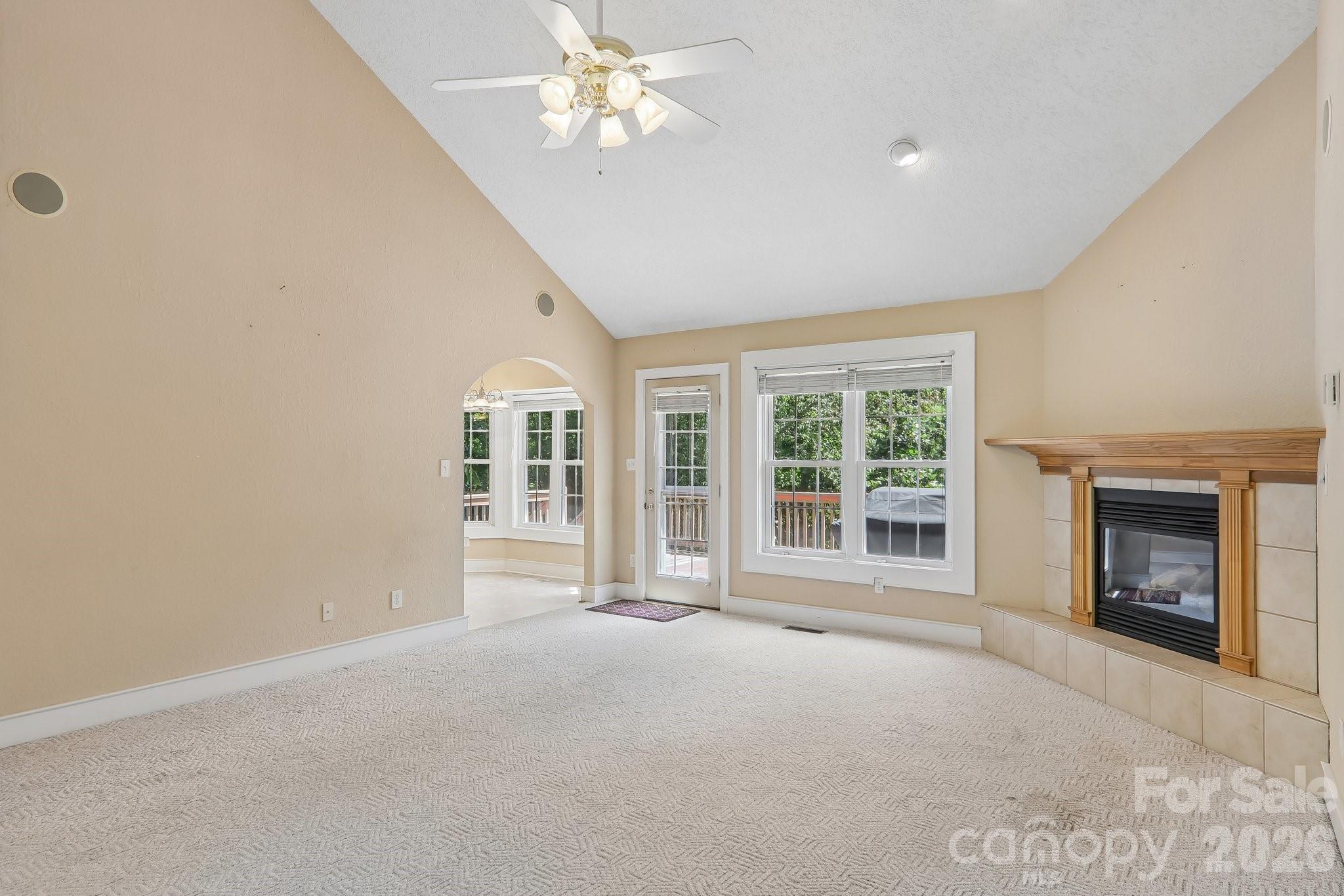 Living Room - 1414 Kanuga Road, Hendersonville