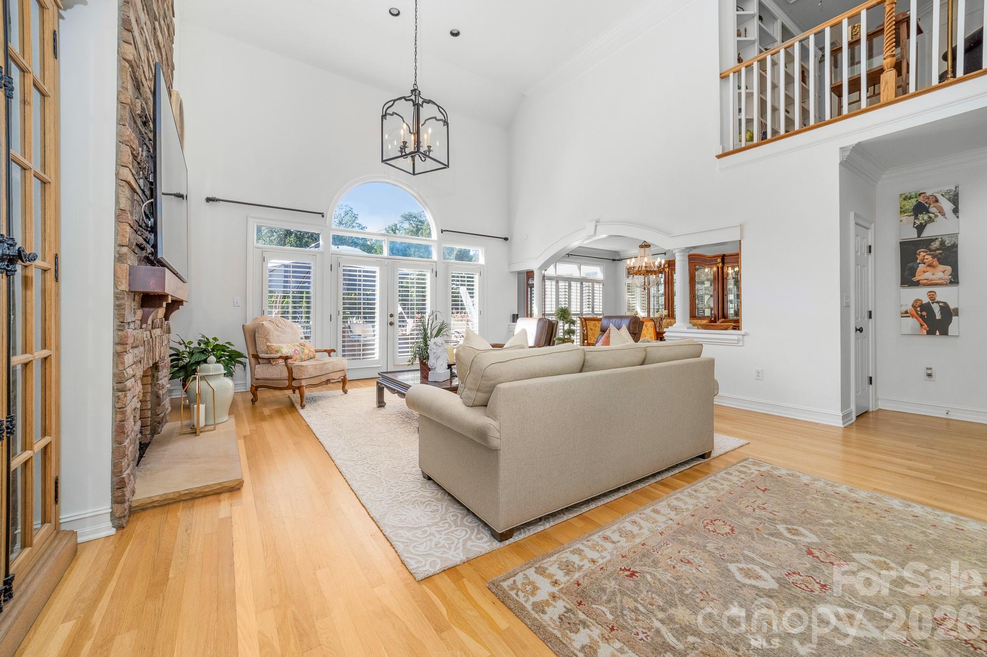 two story great room - 21300 Blakely Shores Drive, Cornelius