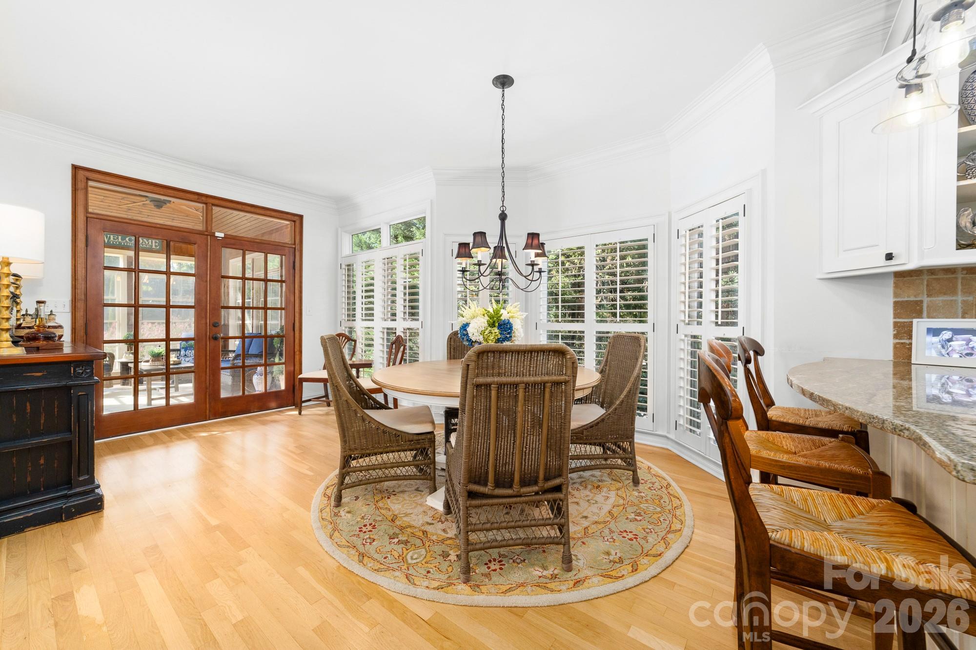 Breakfast nook - 21300 Blakely Shores Drive, Cornelius