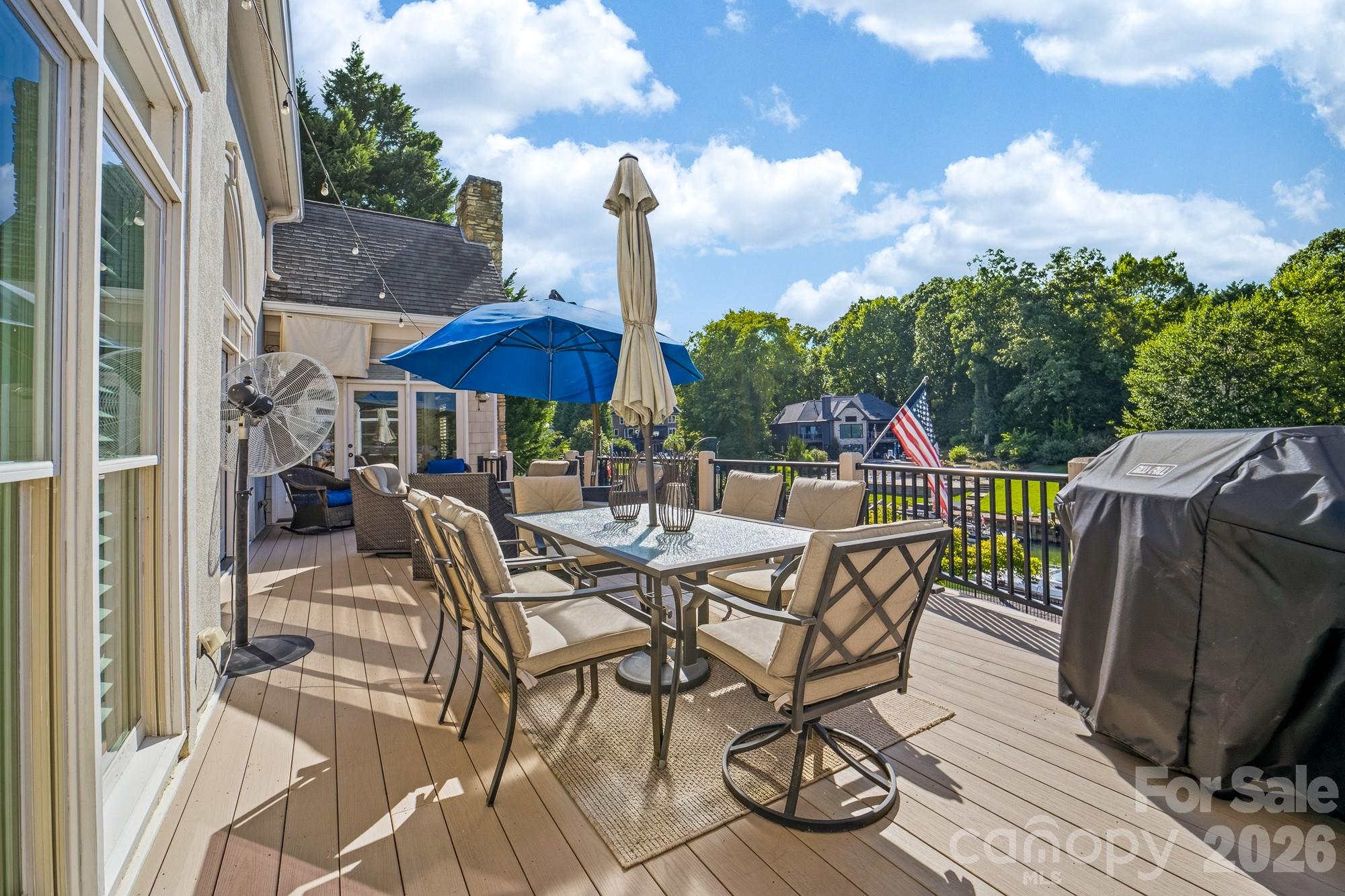 Sunset views on relaxing porch - 21300 Blakely Shores Drive, Cornelius
