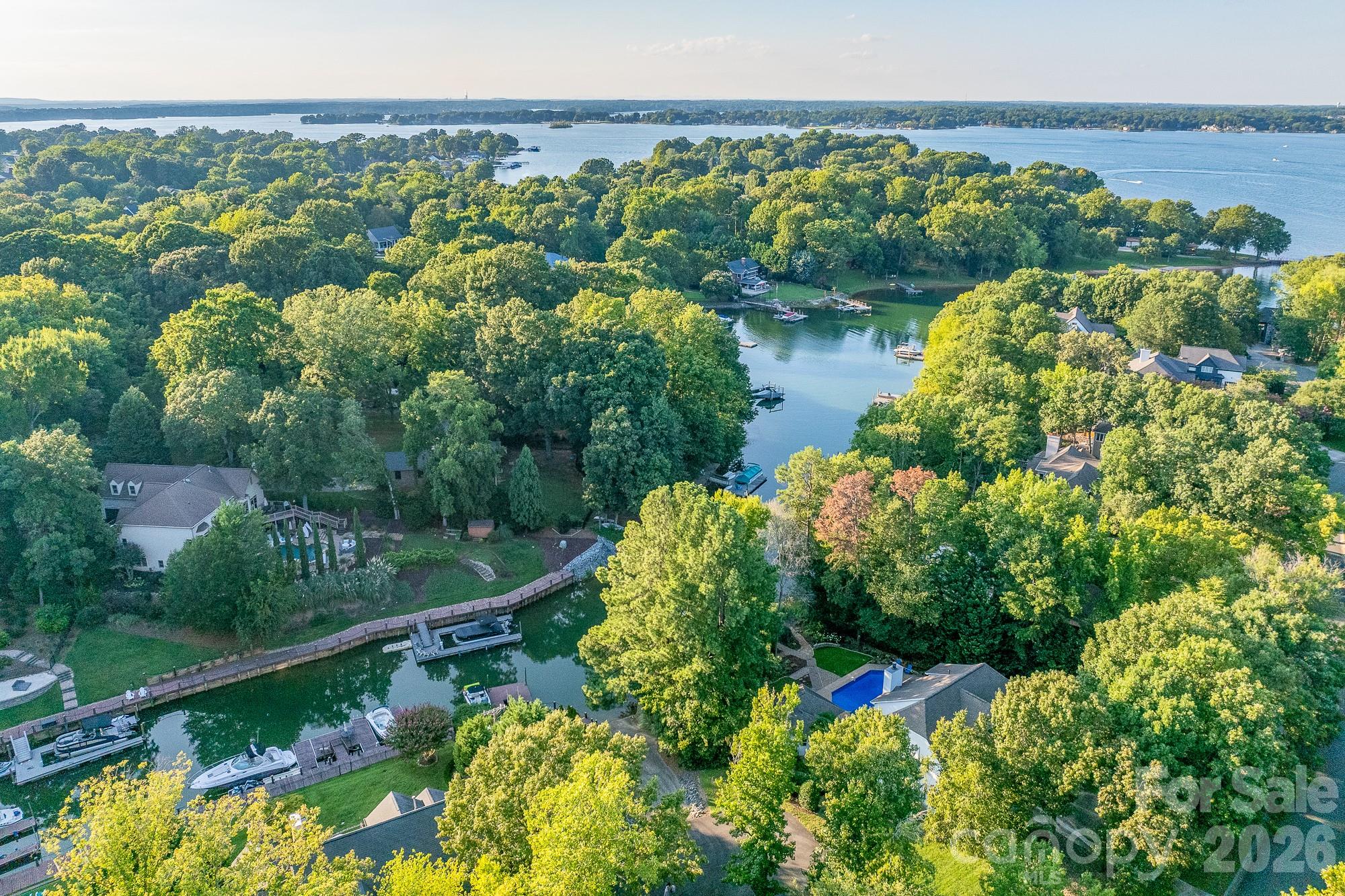 Cove opens to main Channel - 21300 Blakely Shores Drive, Cornelius