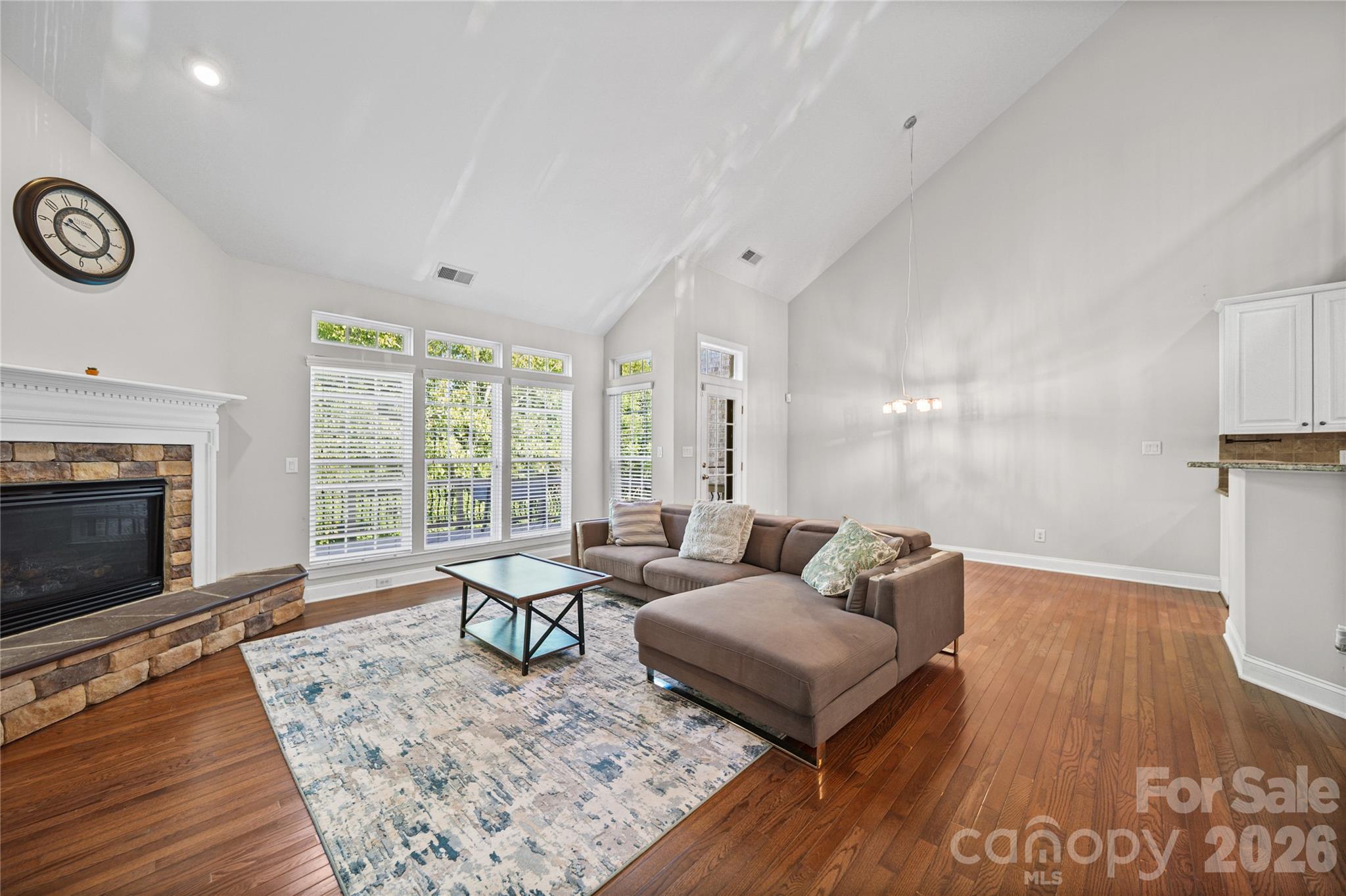 Living Room and Dining Area - 2246 Donnington Lane NW, Concord