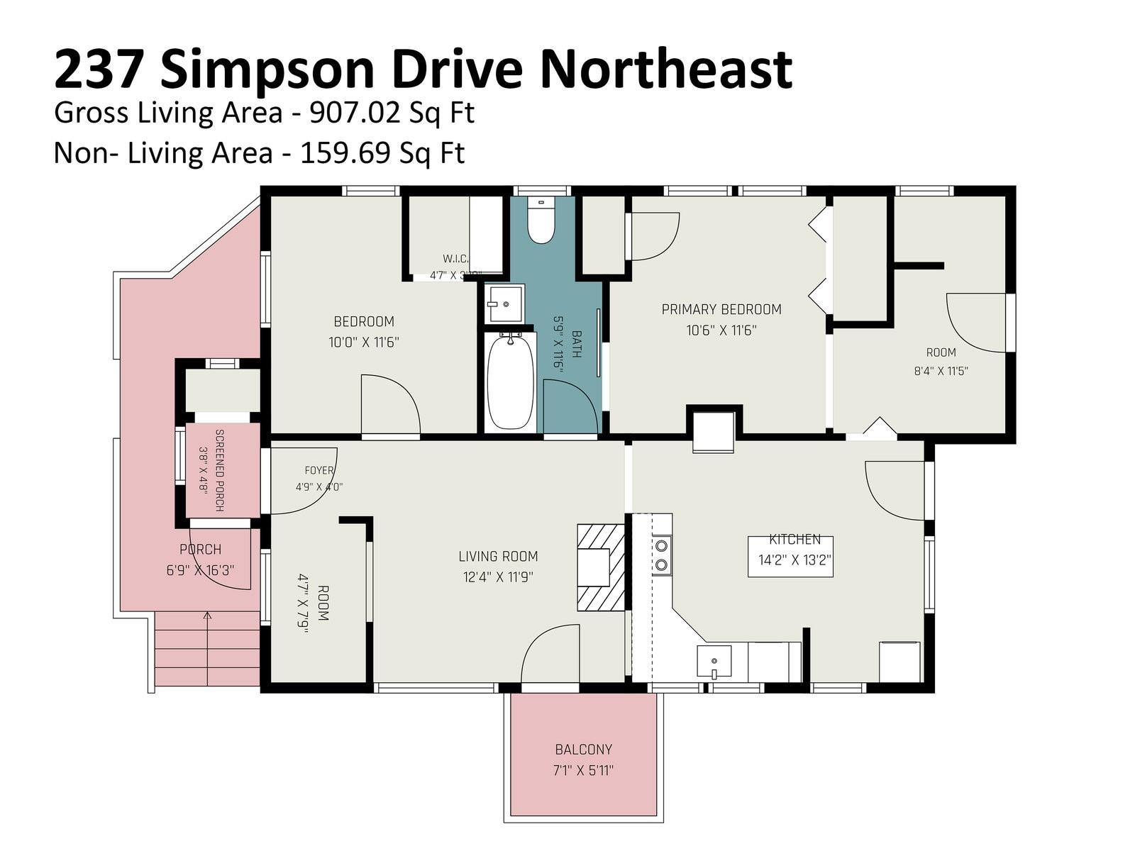 Single Family Residence at 237 Simpson Drive NE, Concord, photo 27 of 27